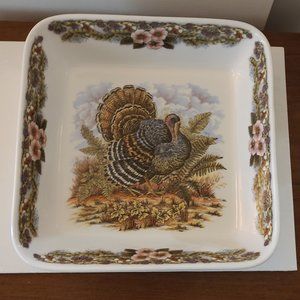 Queens Myott Thanksgiving Square Baking Dish